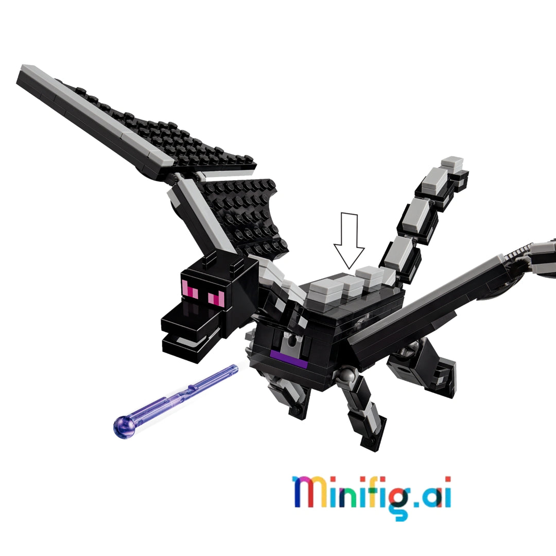 LEGO Minecraft 21264: Ender Dragon adventure! Buildable dragon, ship, and 5 figures. Ideal for young explorers and Minecraft fans ages 8 and up.