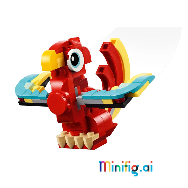 Unleash creativity with LEGO 31145! Build dragon, phoenix or fish. 149 pieces of versatile play for young animal lovers 6+. #LEGOBuild #AnimalToys