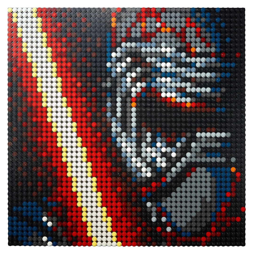 LEGO 31200 brings Dark Side to your walls! Build detailed Sith Lord portraits. Includes exclusive Star Wars soundtrack. Perfect for fans 18+.