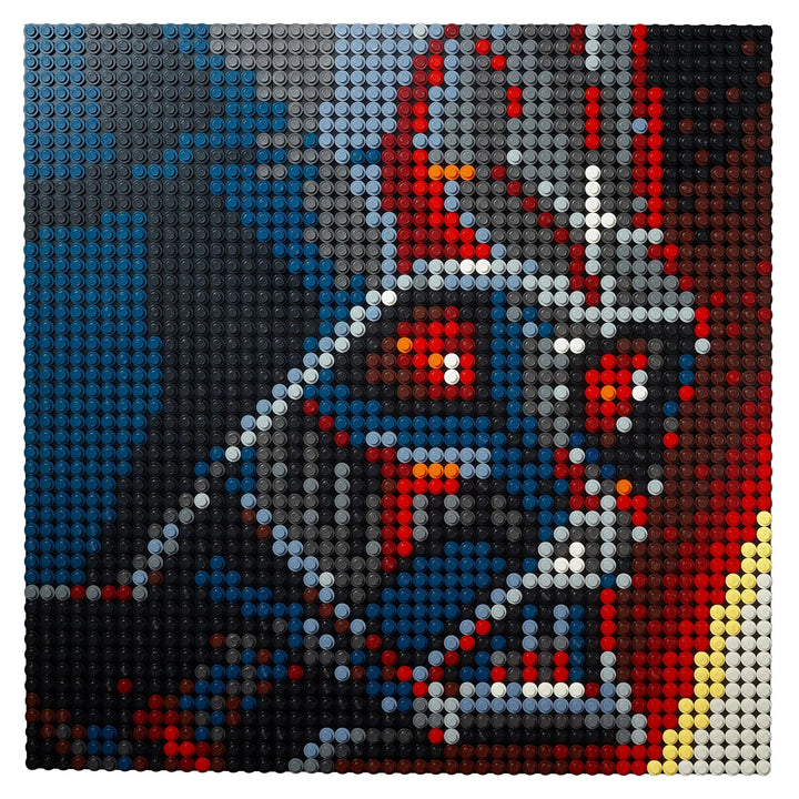 Transform your space with LEGO 31200 Star Wars art! Create Sith Lord mosaics, 3,406 pieces. Unique wall decor for Star Wars and LEGO enthusiasts.