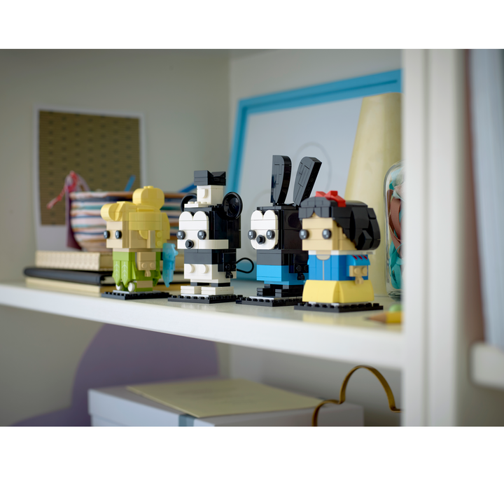 Experience Disney history with LEGO 40622! Mickey to Oswald in BrickHeadz style. Collectible 100th anniversary set for Disney lovers and LEGO fans.