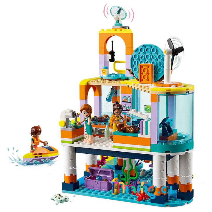 LEGO Friends 41736: Sea Rescue adventure! Build center, care for animals. 376 pieces of ocean fun for ages 7+. #LEGOGift #SeaLifeToys