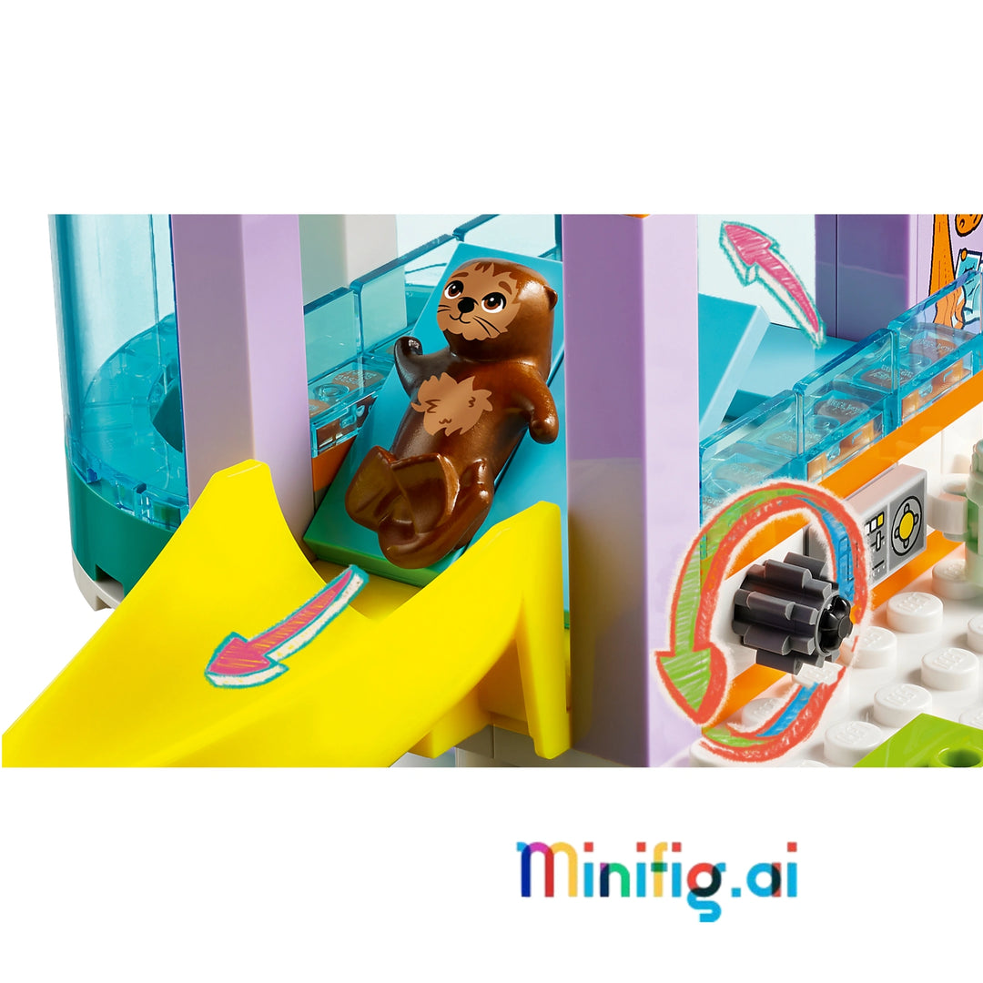 Save sea creatures with LEGO 41736! Friends Rescue Center, 3 mini-dolls, otters, turtle & seahorse. Ocean fun for 7+. #LEGOOcean #AnimalCare