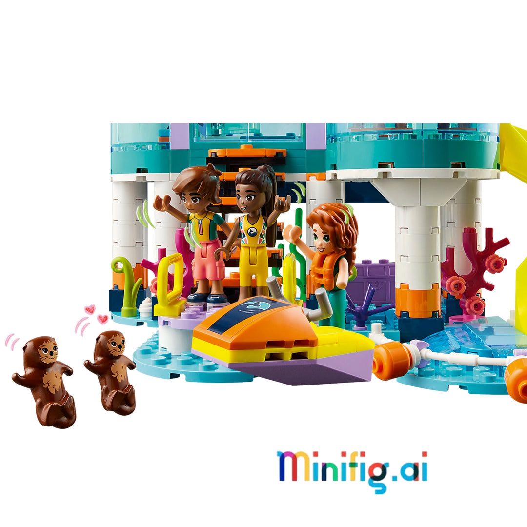 LEGO Friends 41736: Marine rescue adventures! Build center, care for sea life. 376 pieces of imaginative play for 7+. #LEGOBuild #SeaRescue