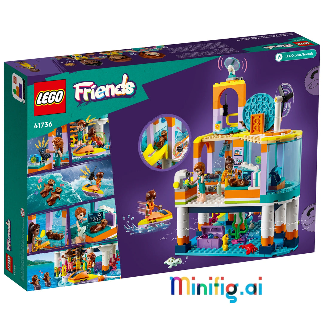 Explore marine rescue with LEGO 41736! Friends playset with 3 mini-dolls & sea animals. Ocean-themed gift for 7+. #LEGOGift #MarineRescue