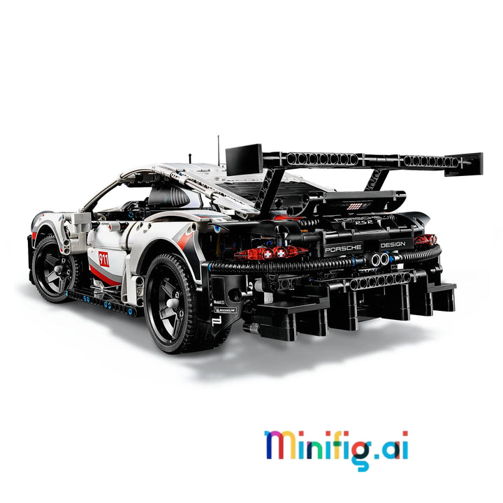 Rev up your collection with LEGO 42096 Porsche 911 RSR! Realistic features, cockpit details, and aerodynamic design. Great for display and play. Ages 10+.