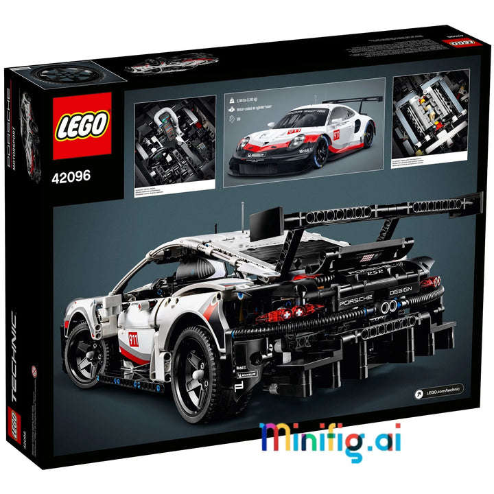 Experience LEGO engineering with 42096 Porsche 911 RSR! Authentic details, working mechanics, and sleek design. Perfect for car and LEGO enthusiasts.