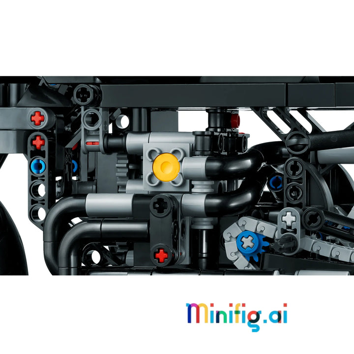 Craft Gotham's coolest ride with LEGO 42155 Batcycle! Movie-accurate details, chain drive, and suspension. Engaging build for kids and adults alike.