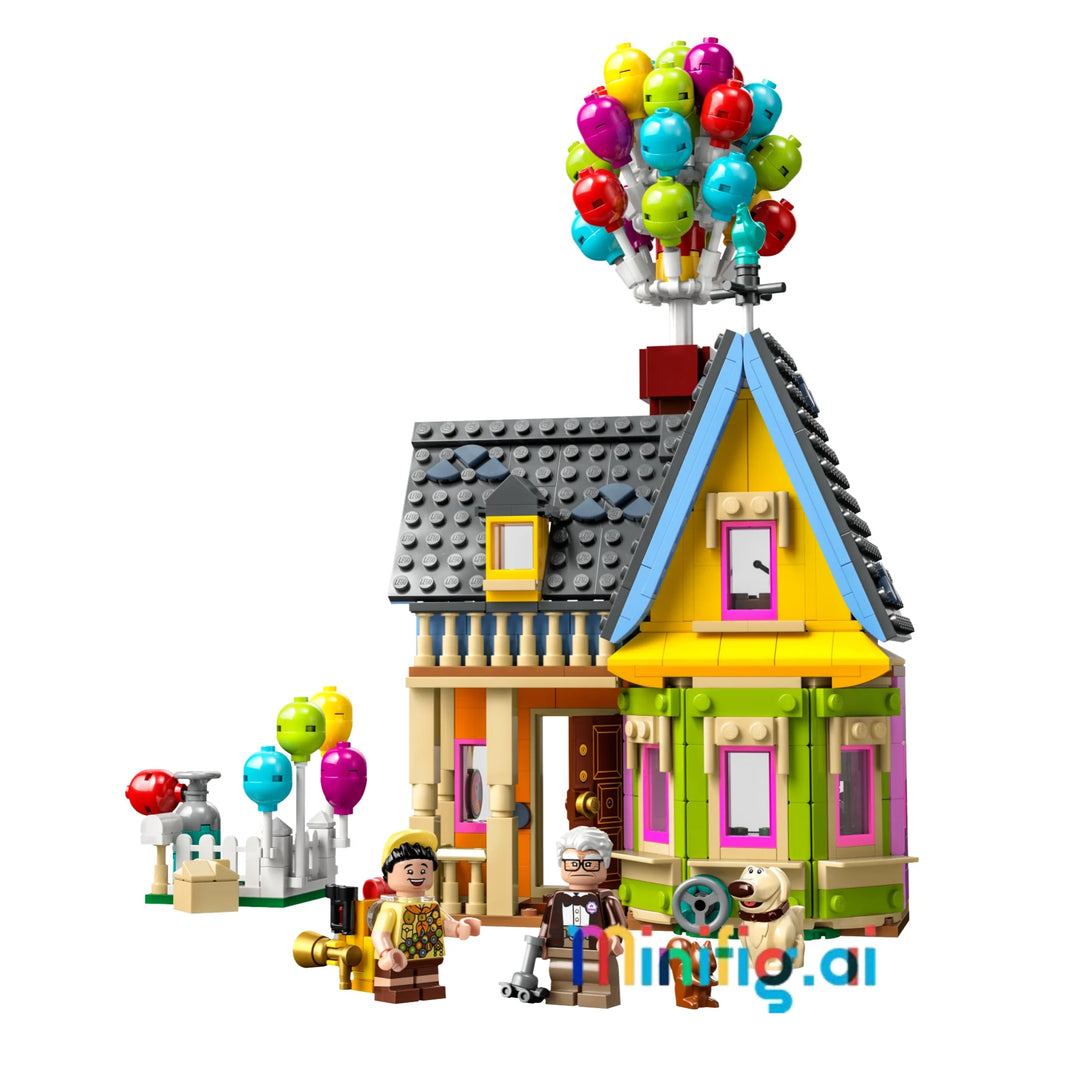 Discover LEGO 43217 Up House: Iconic Disney Pixar set with Carl, Russell & Dug. 598 pieces of adventure await! Ages 9+. #LEGOUp #DisneyPixar
