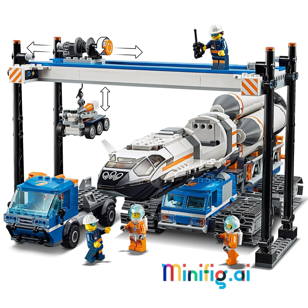 LEGO 60229 Space Center: Realistic rocket launch experience! Features assembly crane, crawler & lab. Perfect gift for young astronauts. #LEGOGifts #SpaceToys