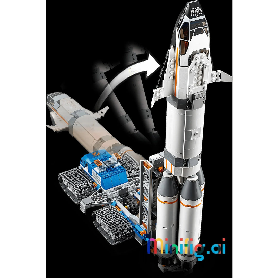 Launch into adventure with LEGO City 60229! Build rocket, control room & rover lab. 1055 pieces of imaginative play for kids 7+. #LEGOBuild #SpaceSet