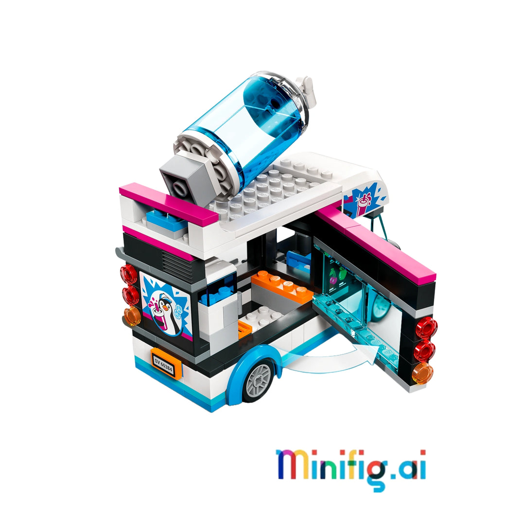 LEGO Penguin Slushy Van 60384: Create your own food truck business! Colorful set with play features. Perfect gift for young entrepreneurs. #LEGOGifts #CityPlay