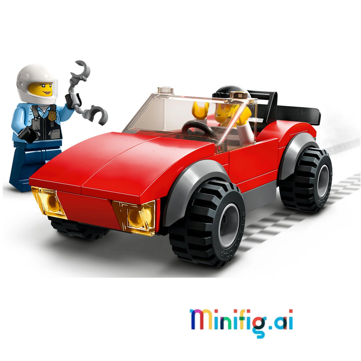 LEGO Police Bike Car Chase 60392: Create thrilling pursuits! Includes 2 minifigures & accessories. Perfect gift for aspiring officers aged 5+. #LEGOGifts #PoliceToys