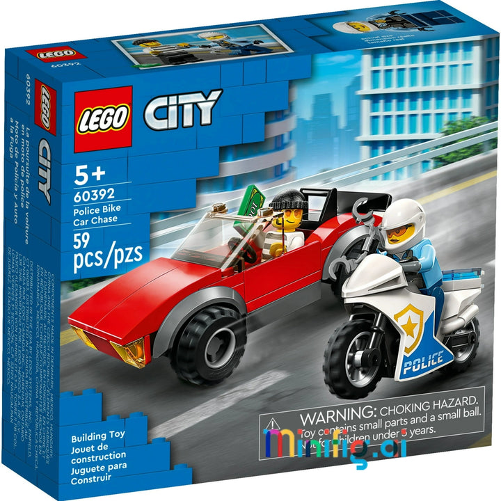 Become a LEGO City hero with set 60392! Police vs. crook in exciting car chase. Easy build for kids 5+. #LEGOBeginner #PoliceFun