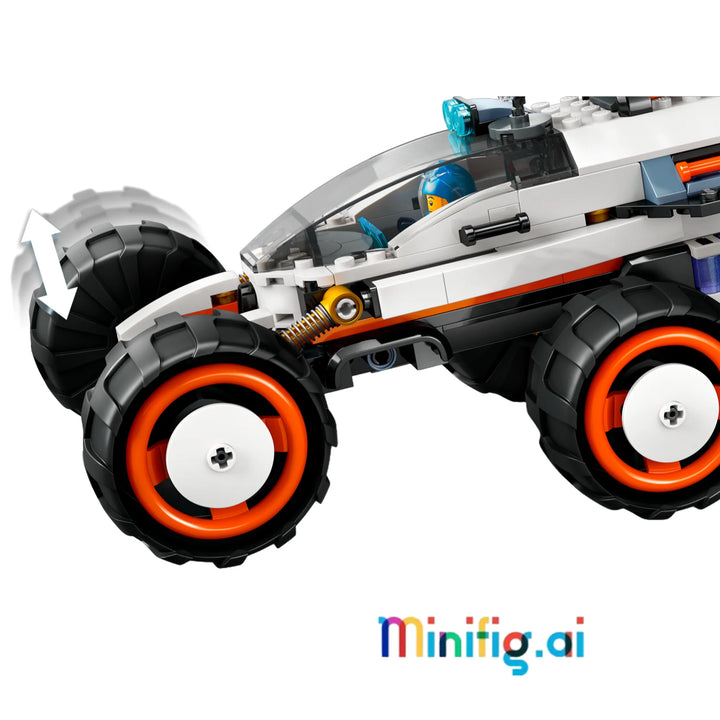 Explore new frontiers with LEGO City 60431! Features movable rover parts, steam-jetting geyser & alien figures. Ideal gift for budding astronauts. #LEGOGifts
