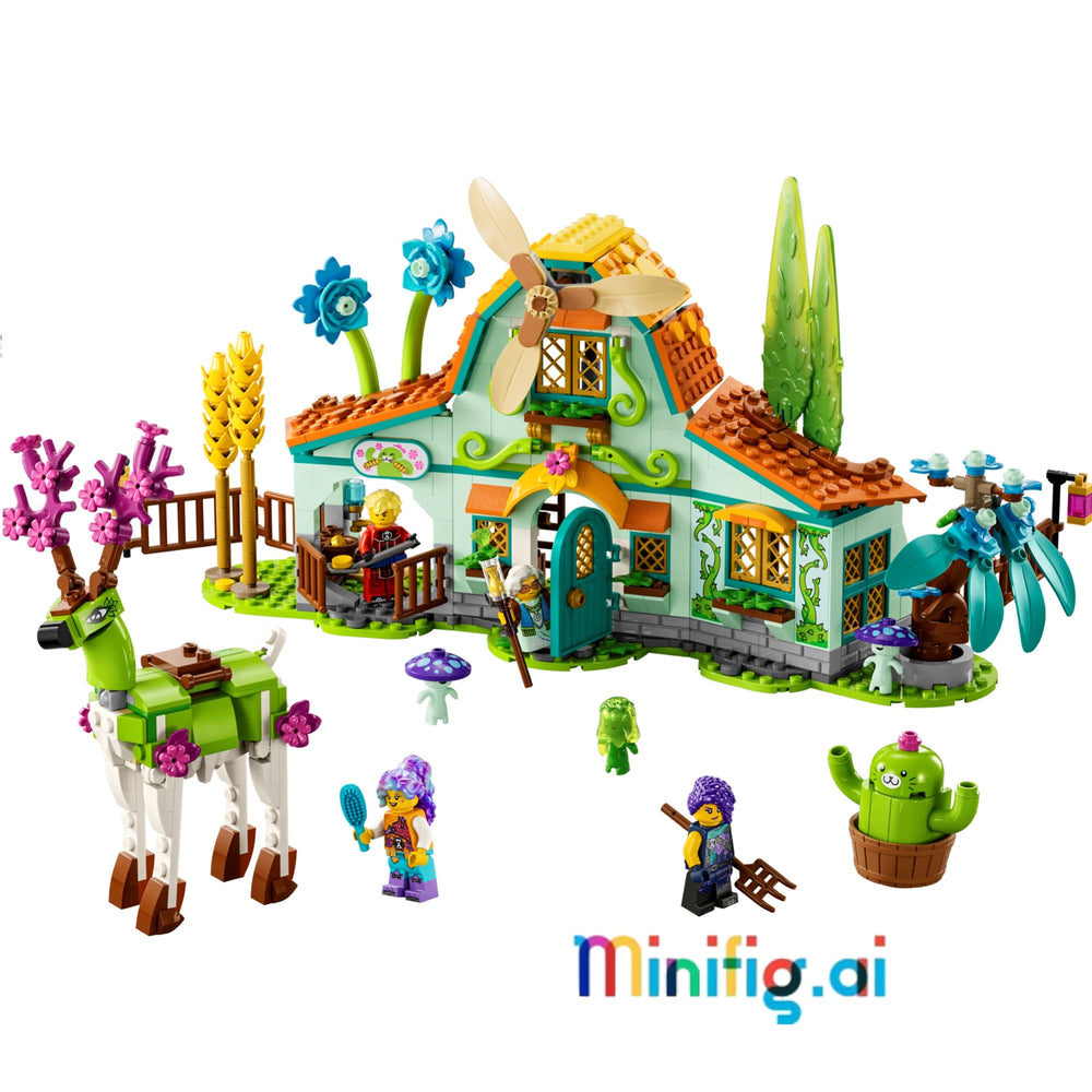 Create dream worlds with LEGO 71459! 2-in-1 mythical creature set, 4 minifigures. Imaginative play for kids 8+. #LEGODREAMZzz #CreativeToys