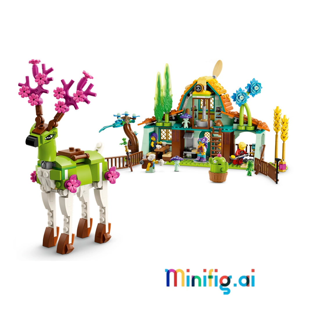 LEGO DREAMZzz 71459: Stable of magical creatures! Build flying Pegasus or Forest Guardian. Fantasy fun for ages 8+. #LEGOMythical #DreamToys