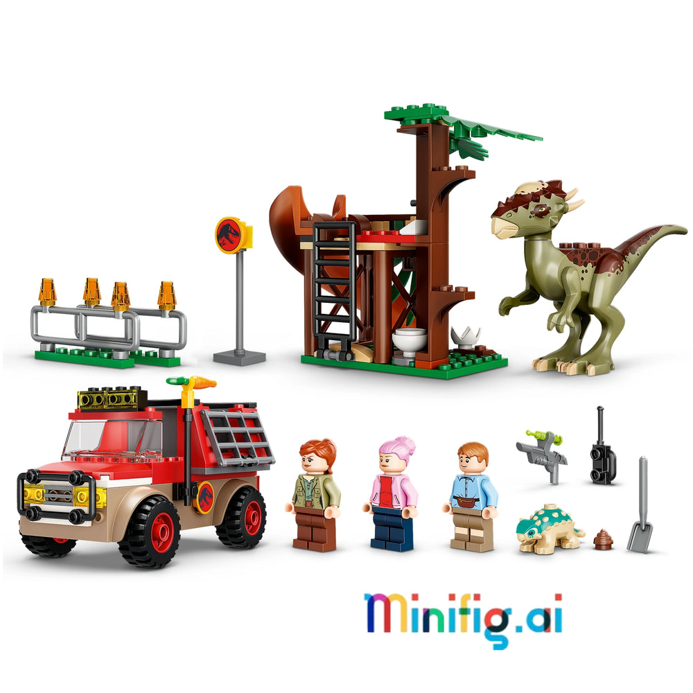 Escape with LEGO 76939! Jurassic World tree house, vehicle, Stygimoloch & Bumpy figures. Dino adventure for young builders 4+. #LEGOJurassic #DinoEscape