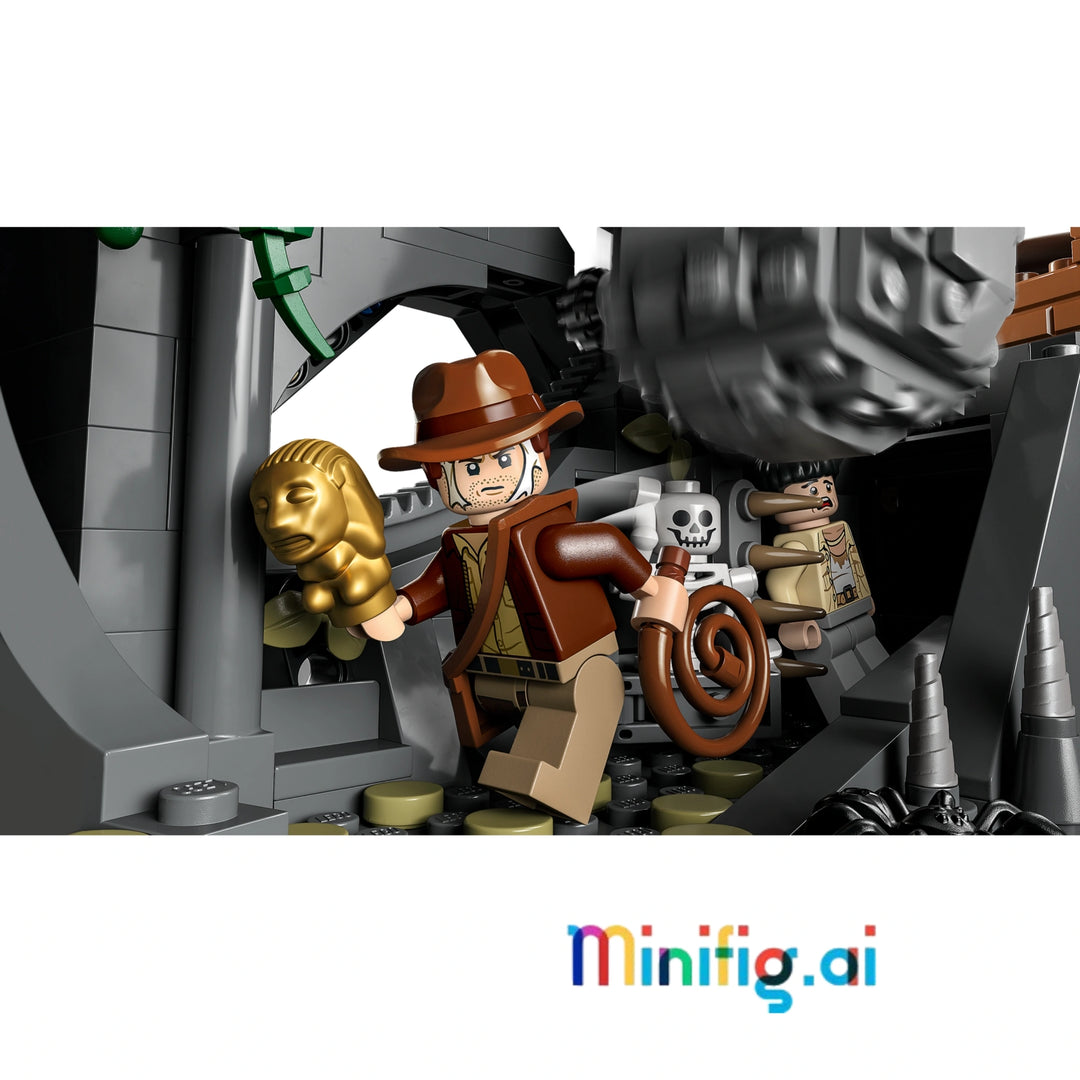 LEGO Indiana Jones 77015 brings movie magic home! Temple of the Golden Idol with functioning traps, 4 minifigures, and display-worthy design. 18+ builders' delight.