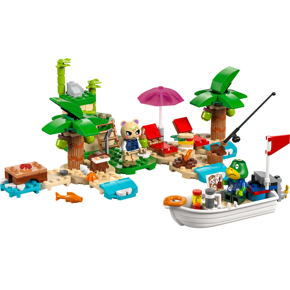 LEGO 77048 brings Animal Crossing to life! Buildable island, Kapp'n's boat, and game-inspired activities. Ideal gift for young Nintendo enthusiasts.