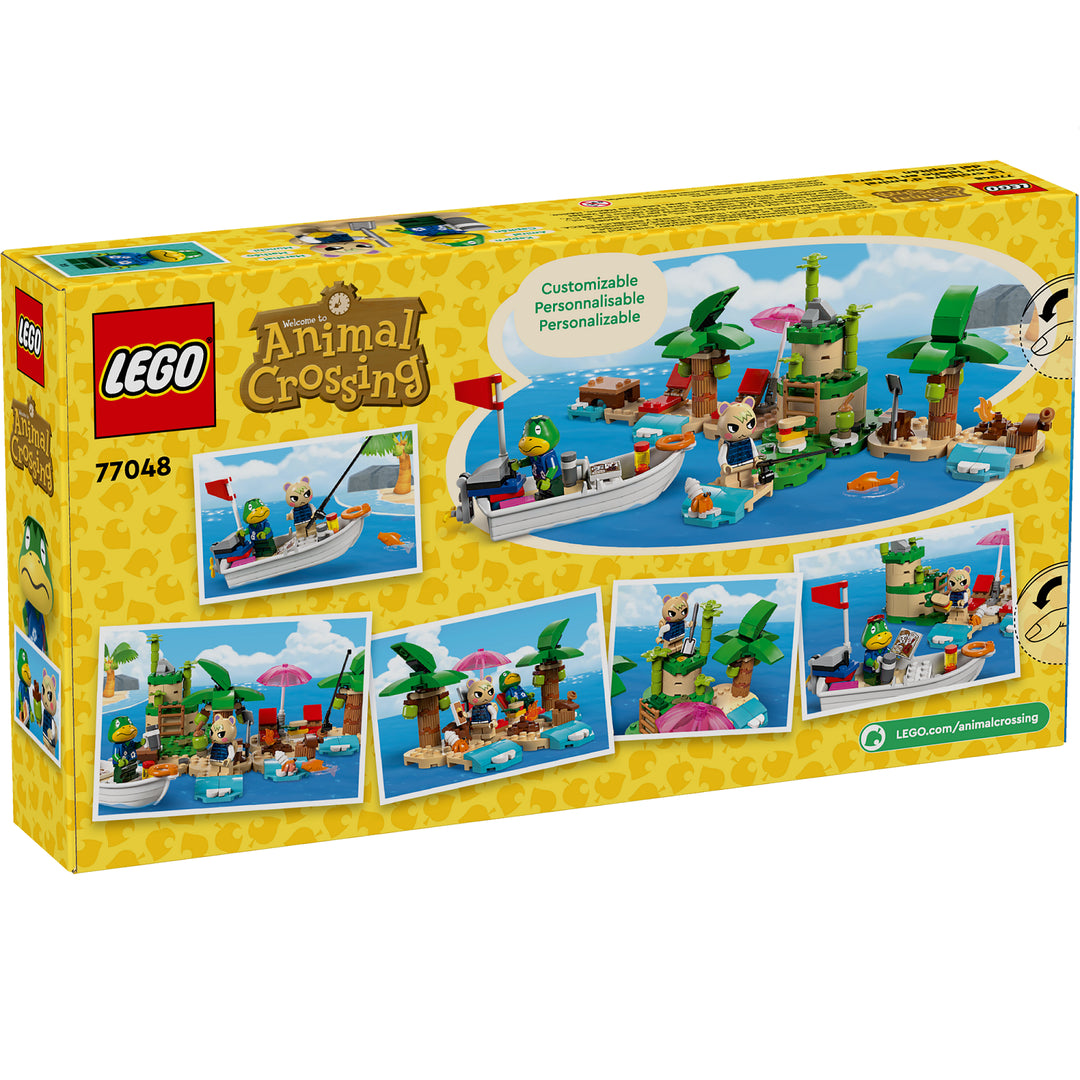 LEGO 77048 Animal Crossing set: Build your own island getaway! Includes boat, characters, and familiar game elements. Great gift for kids and fans 6+.