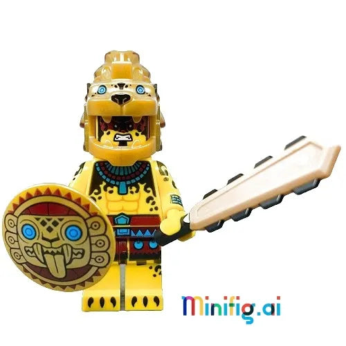 LEGO Ancient Warrior Collectible Minifigure Series 21 from set 71029, col21-8, Front View, B08Q48LWZR, 17