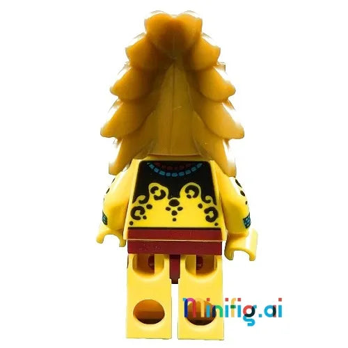 LEGO Ancient Warrior Collectible Minifigure Series 21 from set 71029, col21-8, Rear  View, B08Q48LWZR, 17