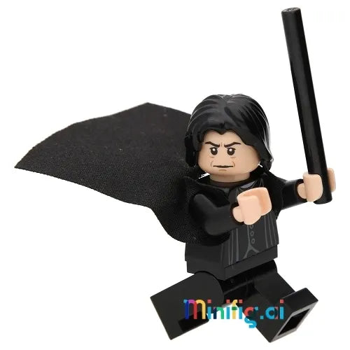 LEGO Harry Potter Professor Severus Snape Minifigure From Set 4842, Side  View, hp100, B014680A06