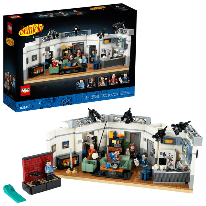 LEGO The Office (21336): Dunder Mifflin replica. 15 character minifigures. 1,164 pieces. Iconic show moments. Adult 18+ set. Perfect fan collectible.