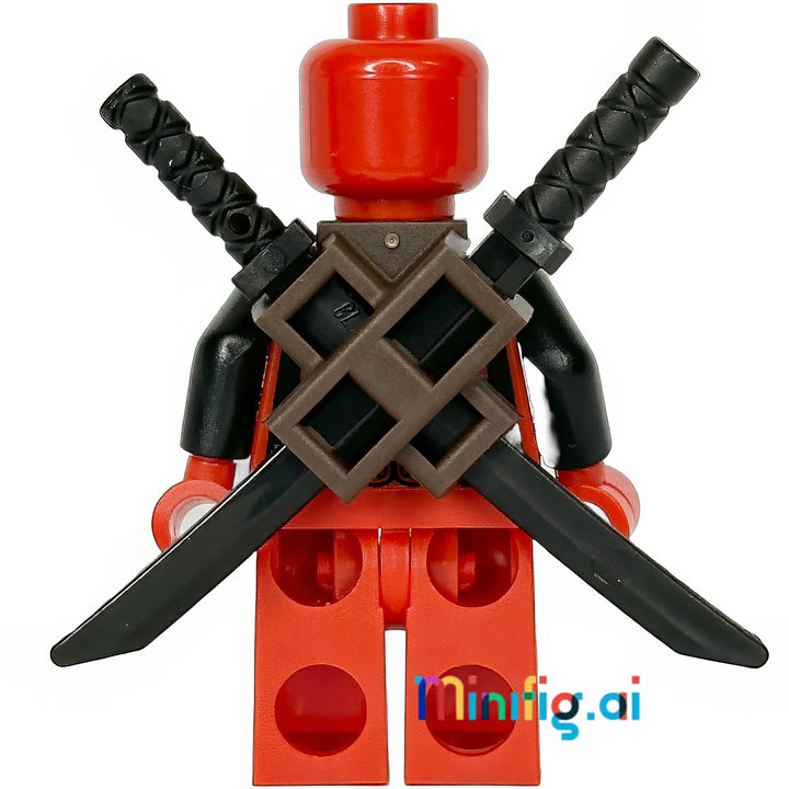 Marvel's Merc with a Mouth in LEGO form - complete with dual-wielding weapons, detailed costume printing, and classic Deadpool attitude in brick form.