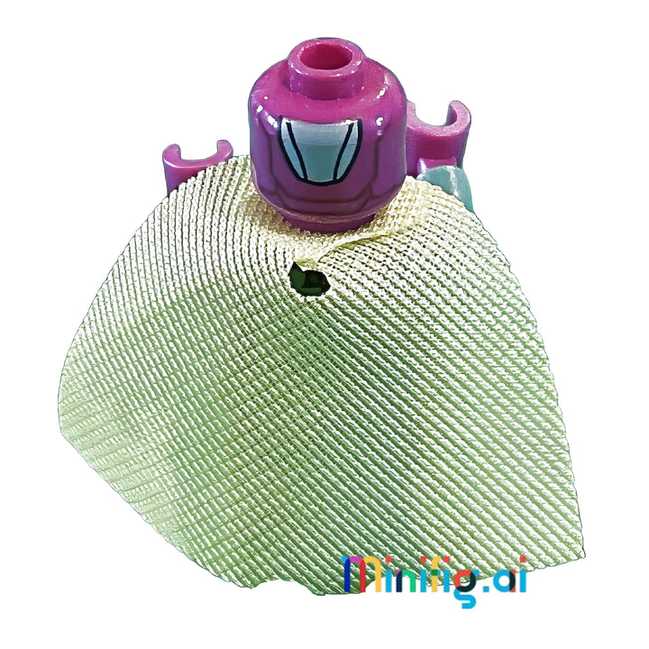 LEGO Marvel Super Heroes Vision Minifigure from sets 76067 & 76103, bricklink sh0303, Rear View, B00TW79U3K