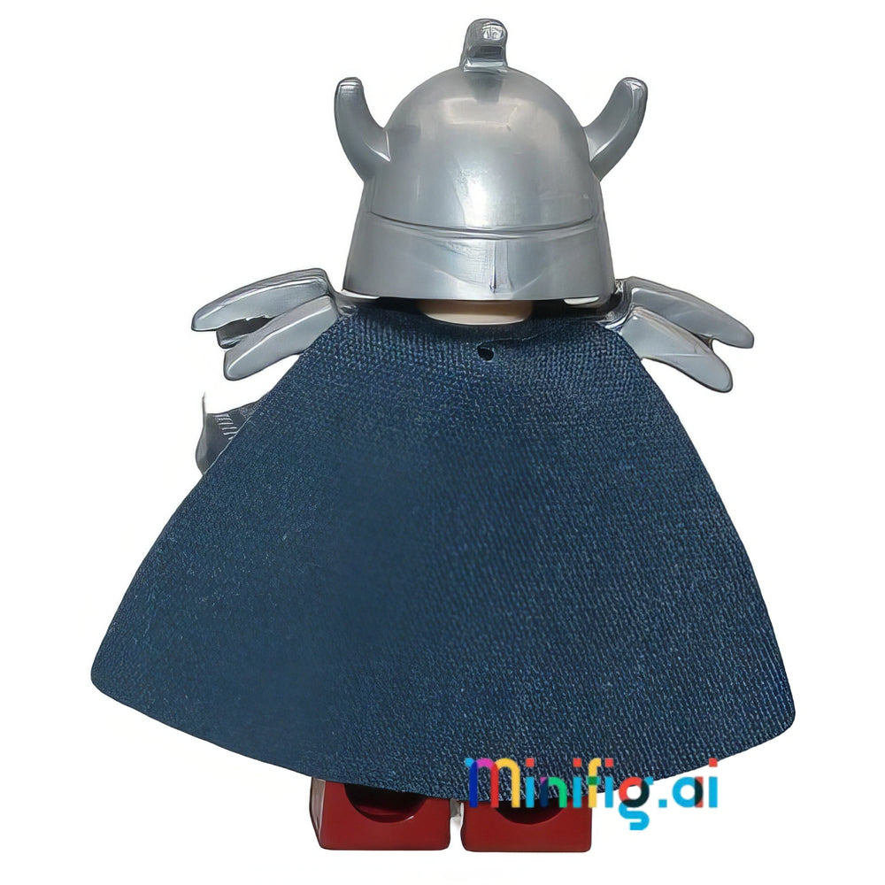 LEGO Teenage Mutant Ninja Turtles Shredder Minifigure With Two Silver Bladed Claws From Set 79101, bricklink tnt020, Rear View, B00AYKRY1E