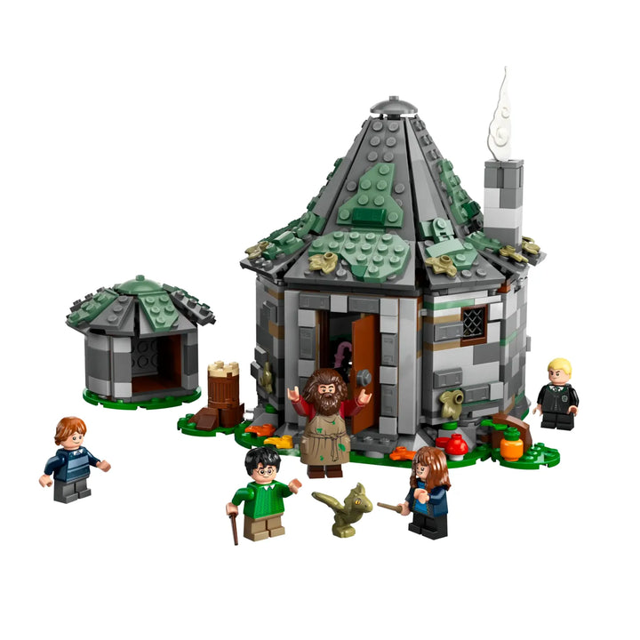 LEGO 76428 recreates iconic Hogwarts scene. Build Hagrid's cozy hut, hatch Norbert the dragon, and join Harry's magical adventure. Spellbinding fun!
