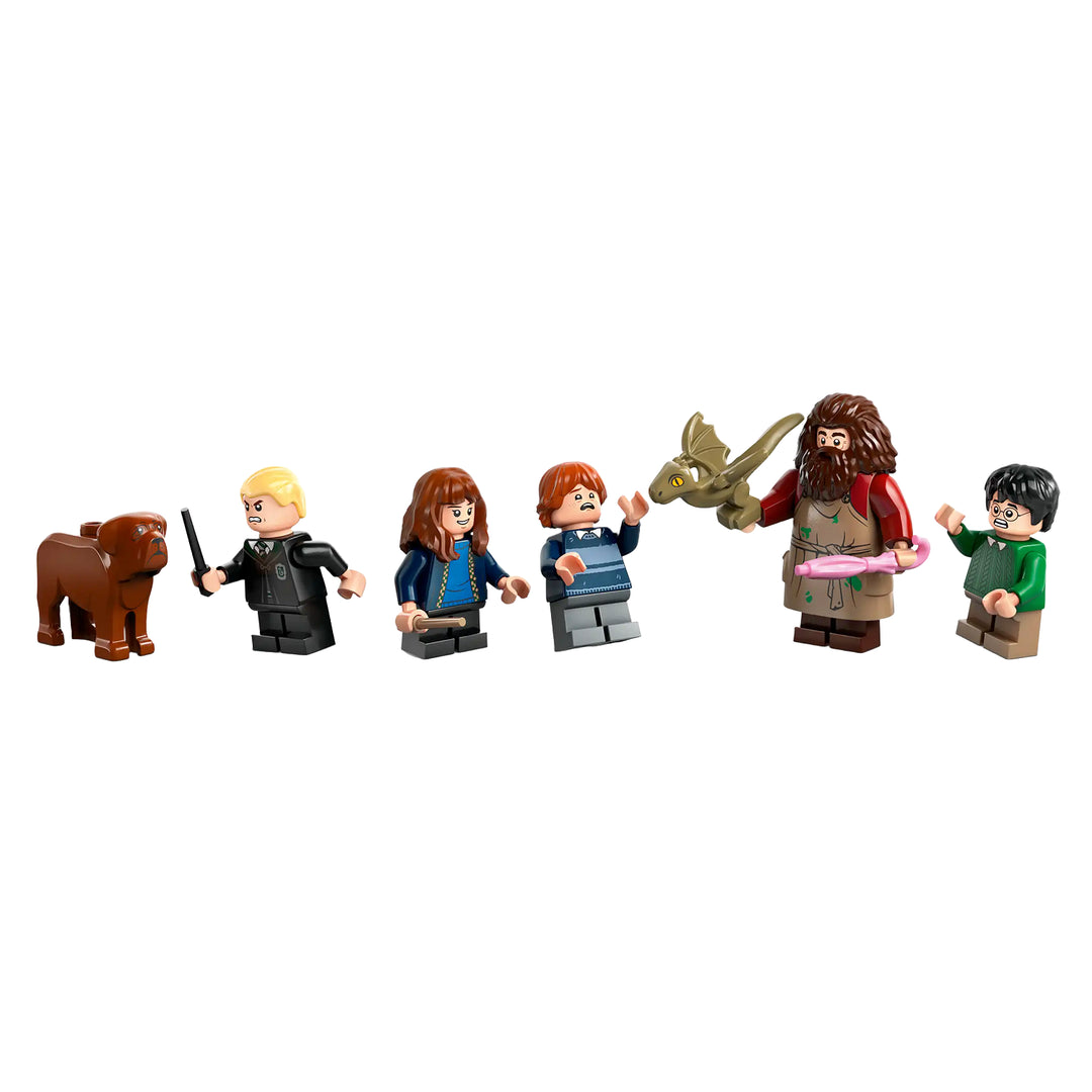 Experience Hogwarts magic with LEGO 76428. Build Hagrid's Hut, collect portrait tiles, and recreate favorite Harry Potter moments. Enchanting playset!
