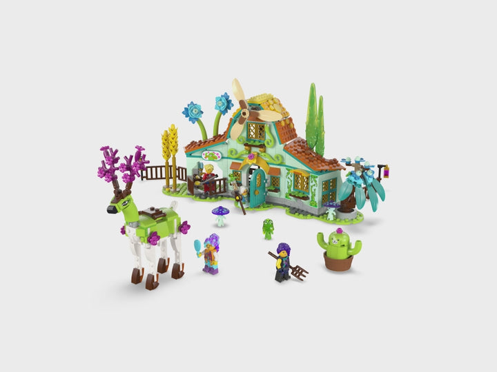 Bring dreams to life with LEGO 71459! Stable of fantastical creatures, 4 minifigures. Magical playset for ages 8+. #LEGODREAMZzz #FantasyBuilds