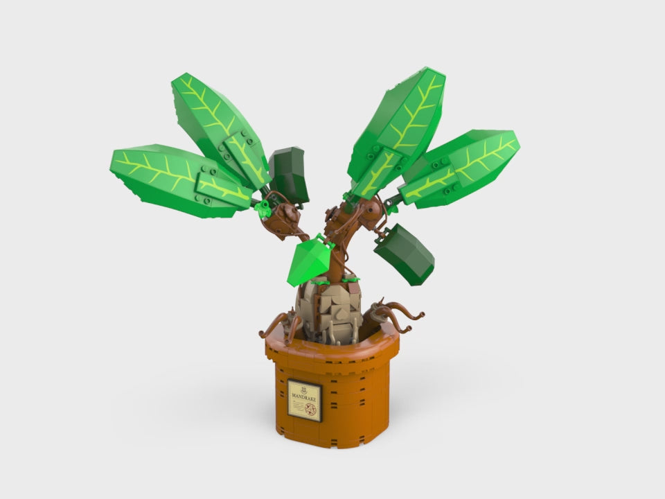 LEGO Harry Potter Mandrake 76433 with Posable Screaming Mandrake
