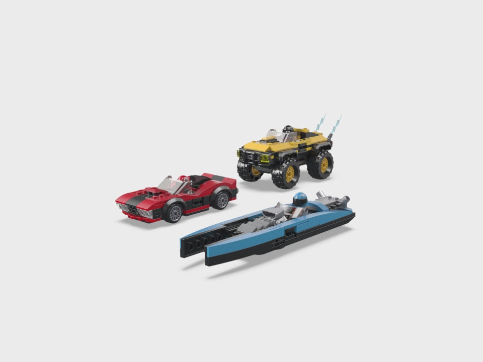 Experience 2K Drive in LEGO form! Set 60395 features buildable vehicles with mix-and-match parts. Exciting play for ages 6+. #LEGOGaming #RacingToys