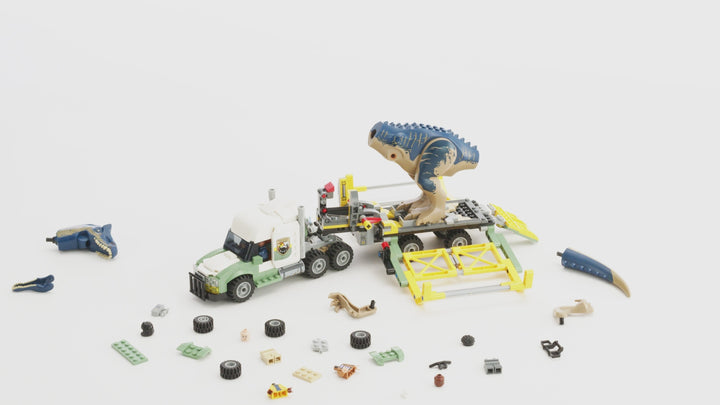 LEGO Jurassic World 76966: Allosaurus transport mission! Truck, cage, drone & 4 minifigs. Dino-mite fun for ages 8+. #LEGODinosaur #ActionSet