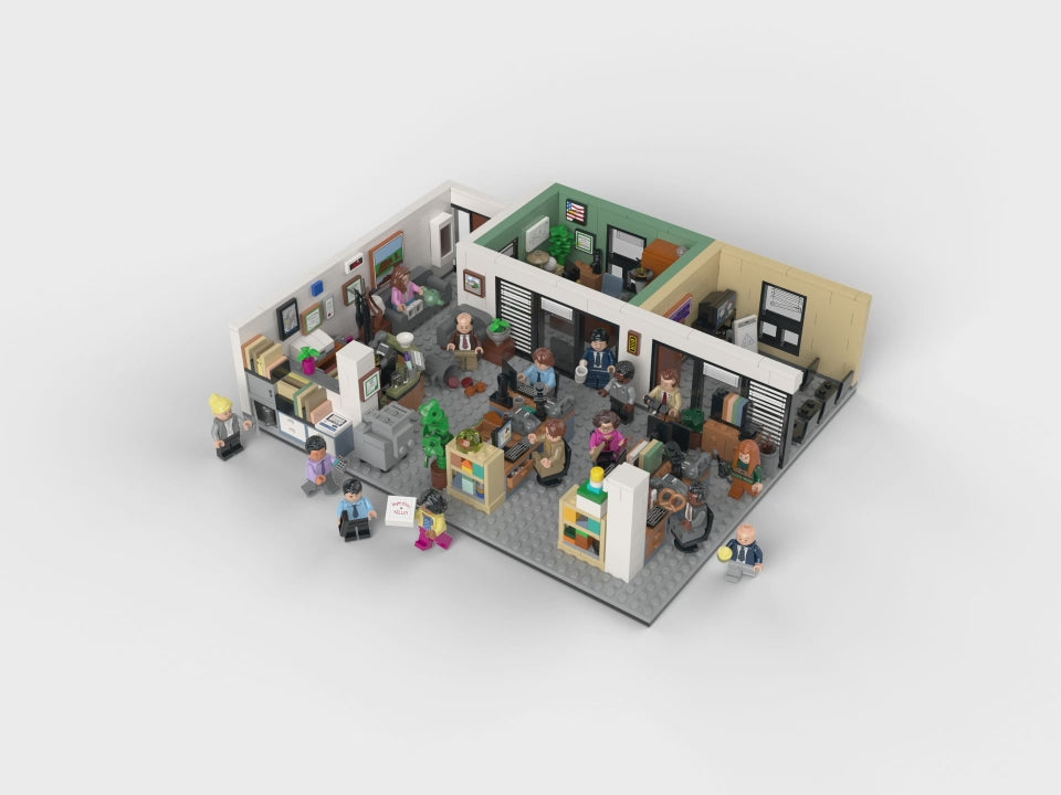 LEGO Ideas 21336 The Office TV Show Replica with 15 Minifigures