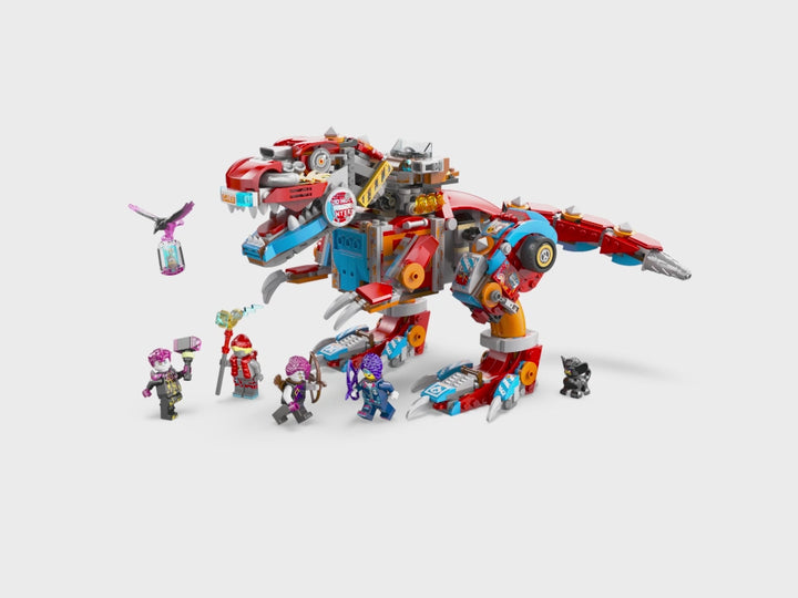 Create dino-robot dreams with LEGO 71484! Buildable, transformable C-Rex & 4 figures. Exciting DREAMZzz set for ages 9+. #LEGODREAMZzz #CreativePlay