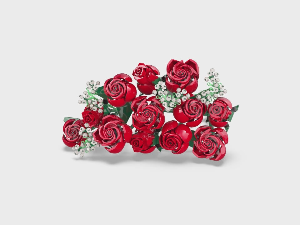LEGO Icons Bouquet of Roses 10328 with 822 Pieces for Gifts 18+