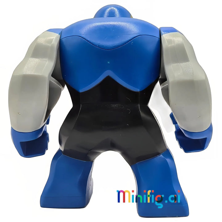 LEGO DC Comics Darkseid big figure brings New God power! Blue armor design, menacing red eyes, and imposing build. Perfect for superhero showdowns.