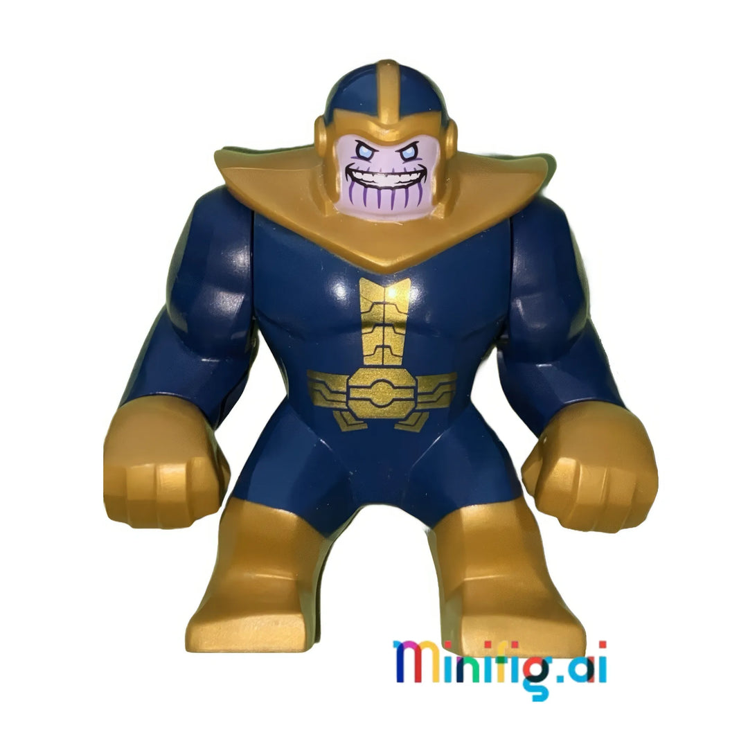 Command the Infinity War with LEGO Thanos big figure! Features detailed armor, intimidating design, and powerful stance. Essential for Marvel villain displays.
