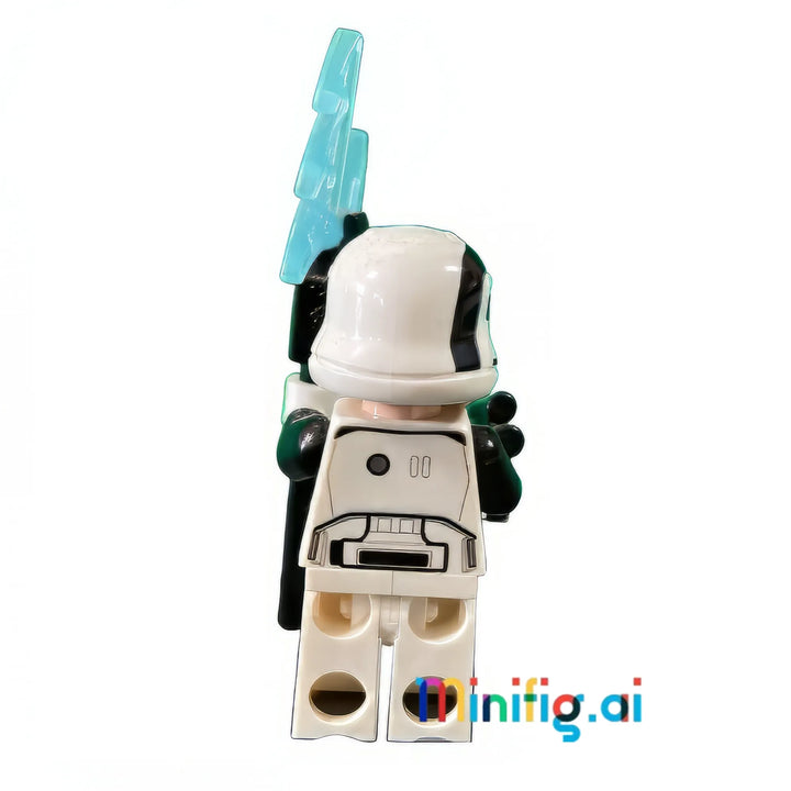 Battle-ready LEGO Stormtrooper featuring distinctive First Order armor patterns, precision-molded helmet, and choice of ranged or melee combat accessories.