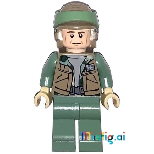 LEGO Star Wars Endor Rebel Commando Minifigure, Star Wars LEGO minifigures, set 10236, collectible LEGO minifigures, Star Wars LEGO collection