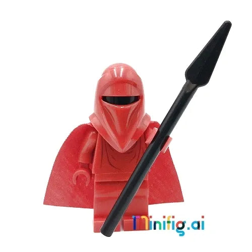 Get the LEGO Star Wars Royal Guard minifigure with spear from set 6211. Perfect collectible for fans who love Star Wars and LEGO minifigures!