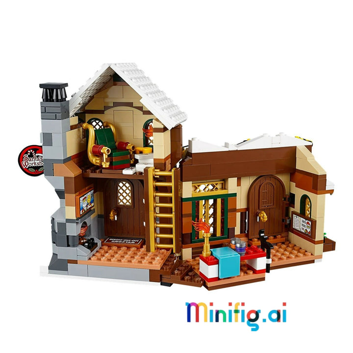 LEGO Creator Santa's Workshop 10245 Holiday Set with Minifigures