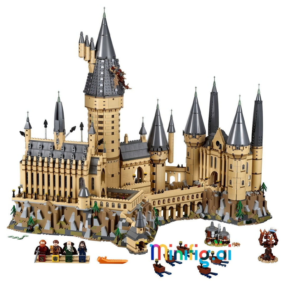 LEGO Harry Potter Hogwarts Castle 71043 with 4 Minifigures