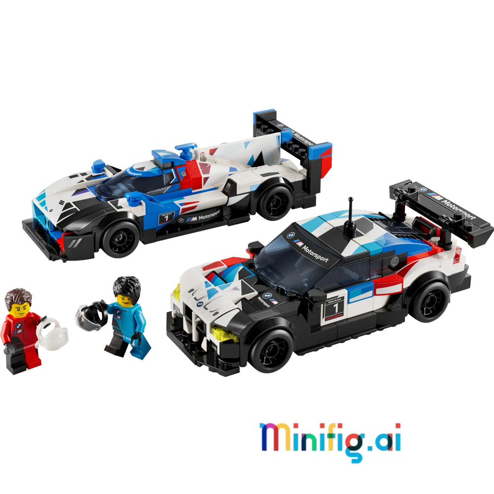 Experience the thrill of BMW racing with LEGO 76922. Two iconic cars, detailed minifigures, and endless play possibilities. Ideal gift for young builders and collectors.