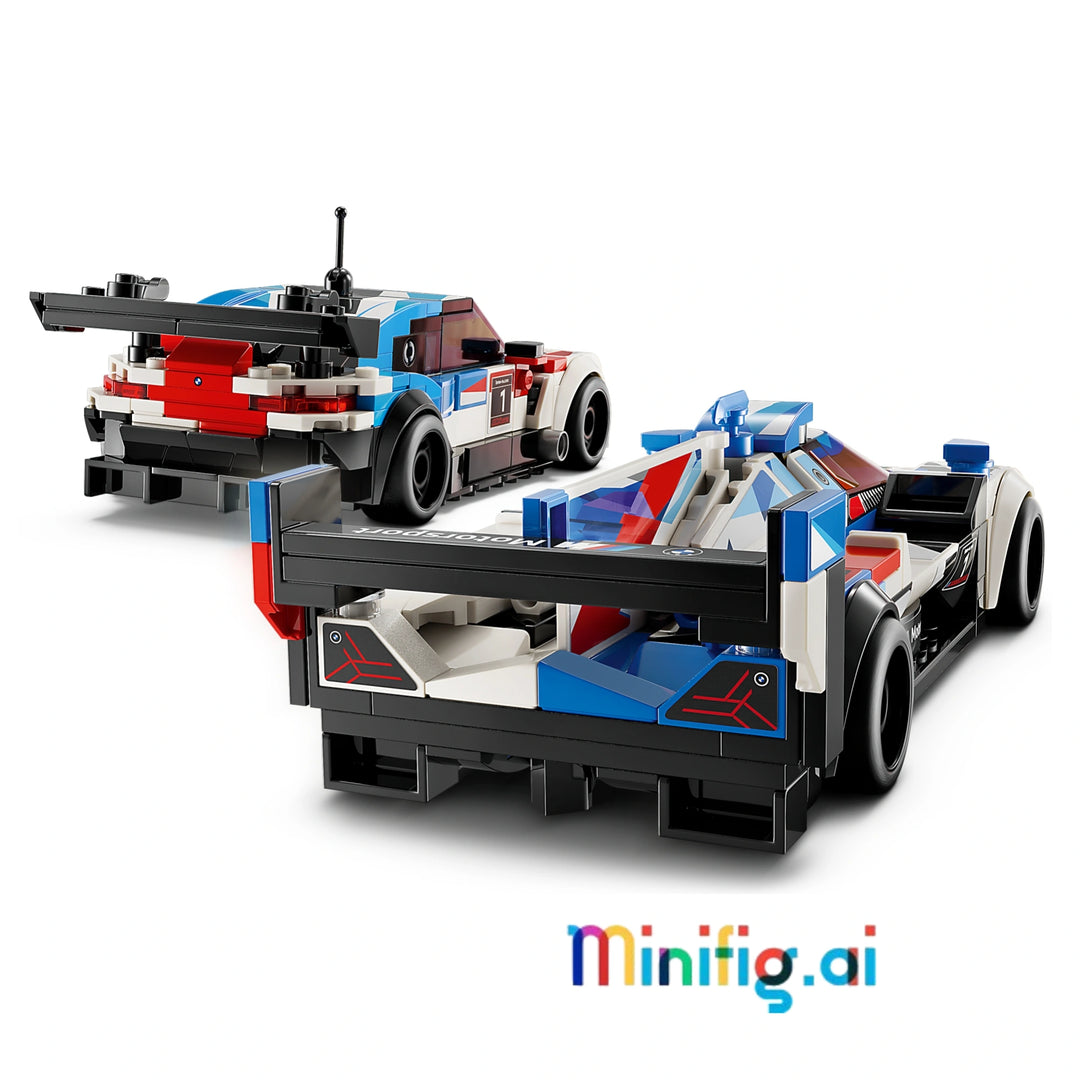 LEGO 76922 brings BMW motorsport to life! Authentic details, removable roofs, and driver minifigures. Build, race, and display these iconic Speed Champions models.